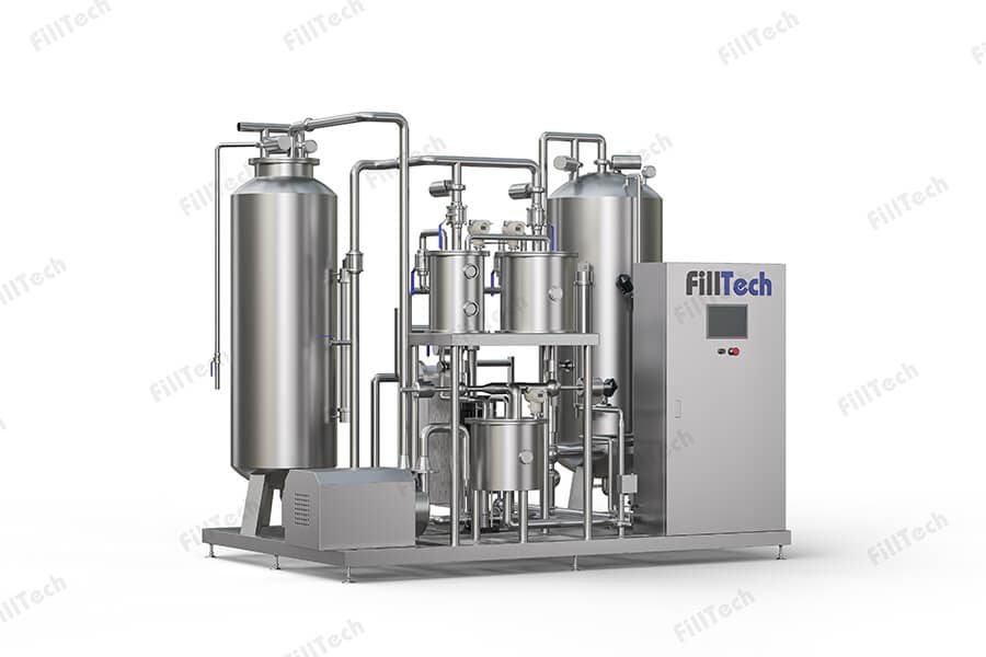 Automatic Carbonated Beverage Mixing Machine