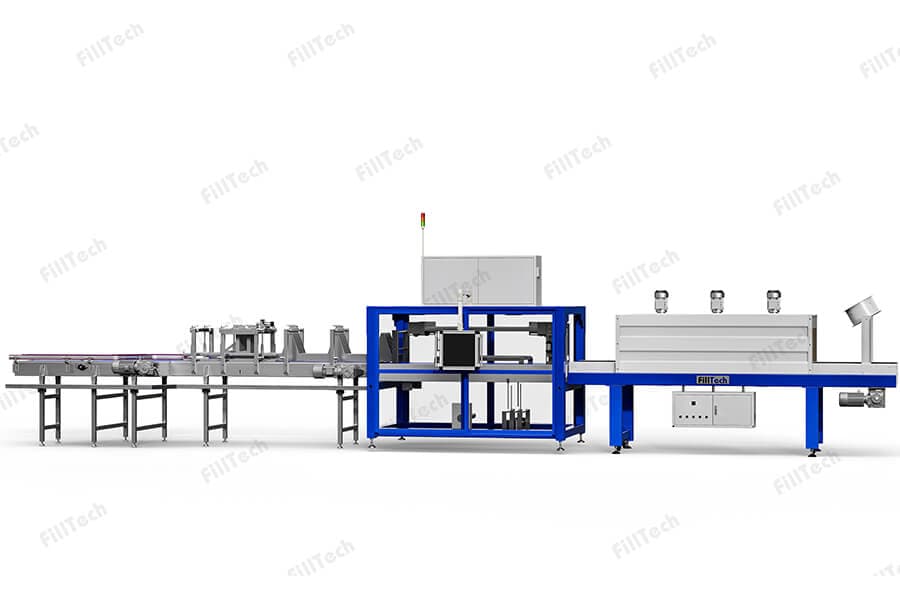 Plastic Film Shrink Wrapping Machine